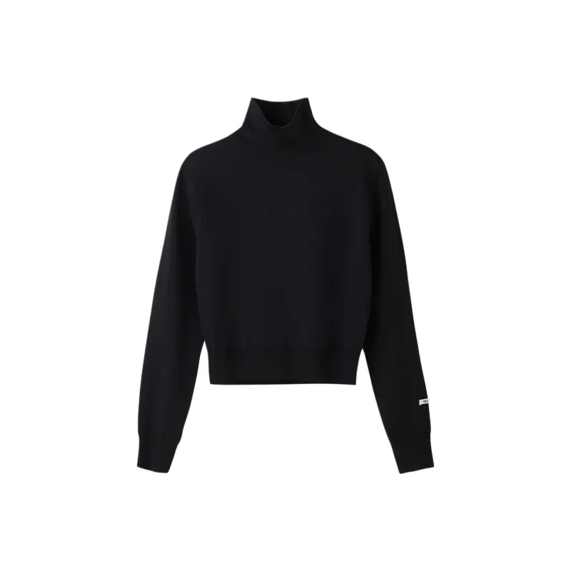 RECTO FW24 RECTO CLASSIC TURTLE NECK Knitwear Women's Black-0