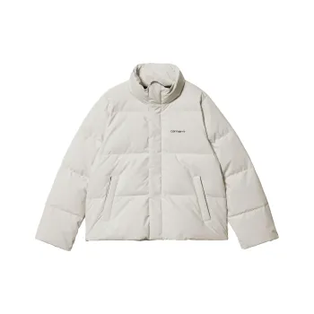 Carhartt WIP Down Jackets Women's Salt White