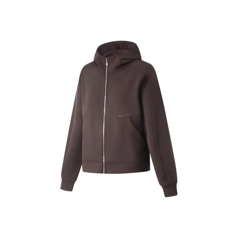 LiNing Fitness Series Sweatshirt Women's Charcoal Brown-0
