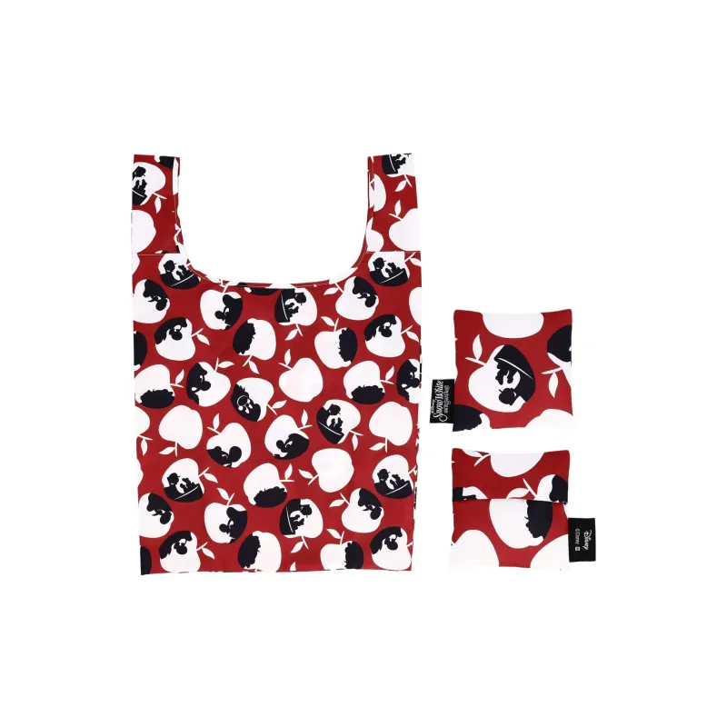 Disney Polyester Tote Bag, Shopping Bag, Handbag Regular Unisex Red-1