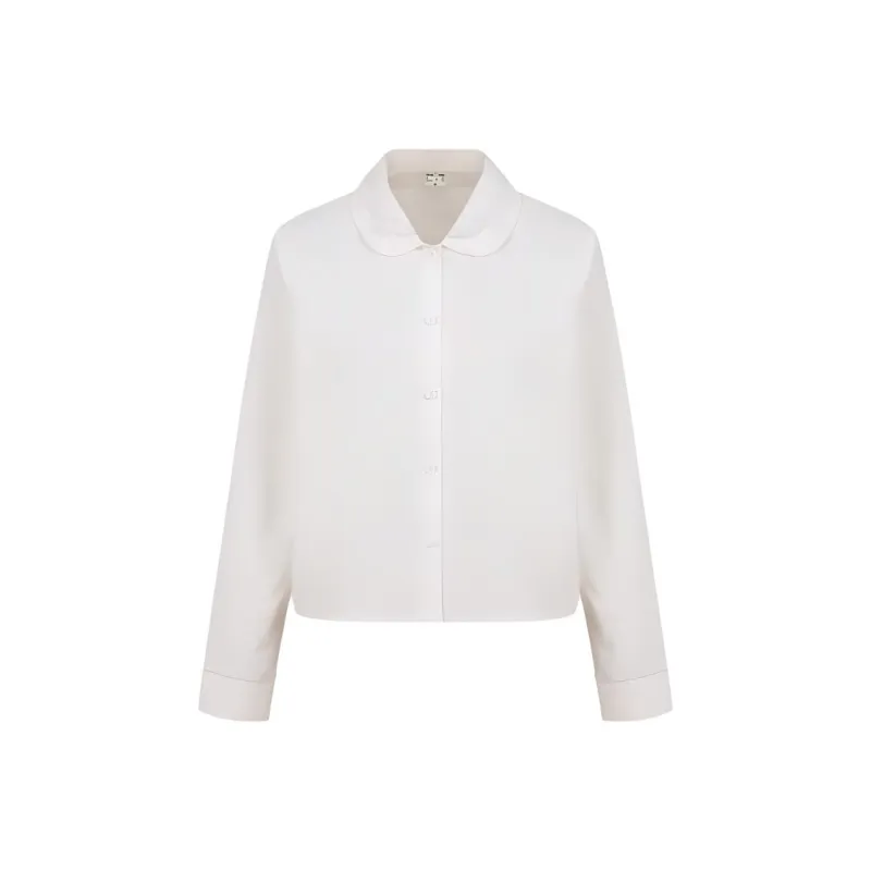 Omont Shirts Women's Milk White-0