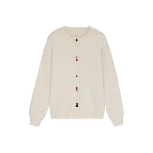 REAL EASY Knitted Fabric Cardigan In Korean Style With Loose Fit Women's