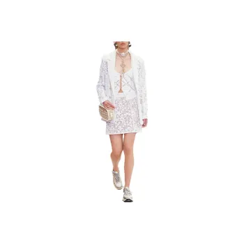 CHANEL Jackets Women's White