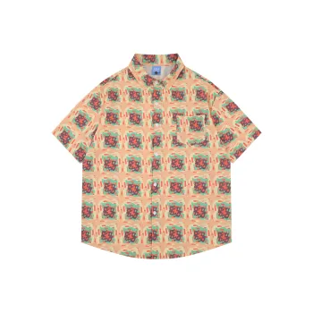 YUZHAOLIN Shirts Unisex Yellow