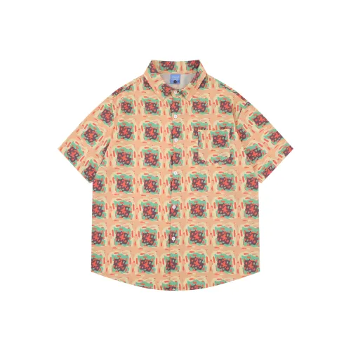 YUZHAOLIN Shirts Unisex Yellow