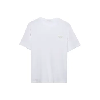 PRADA Logo Cotton T shirt