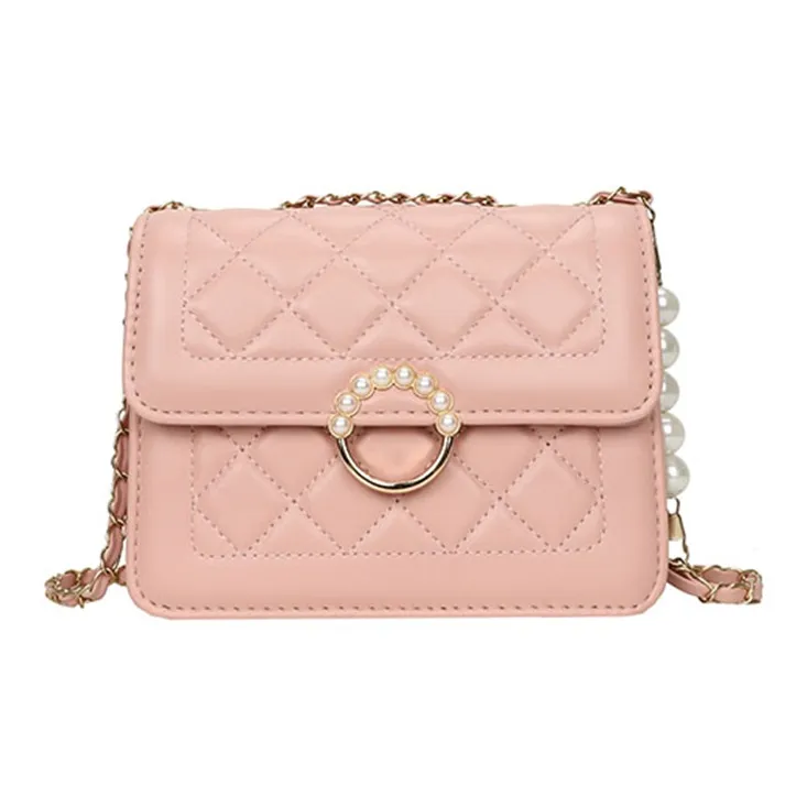 LOUIS ROYALN PU Shoulder Bag, Crossbody Bag Unisex Ecru/Black/Blue/Pink-9