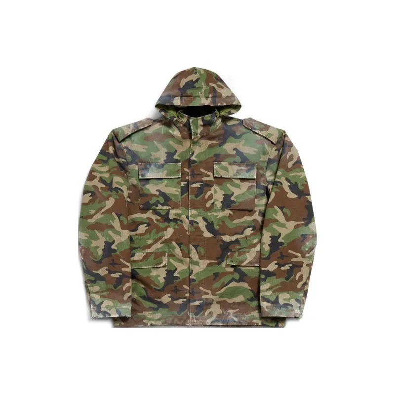 Balenciaga Jackets Coats Women's Dark Green-0