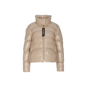 PINKO Micro Zip Up Puffer Jacket
