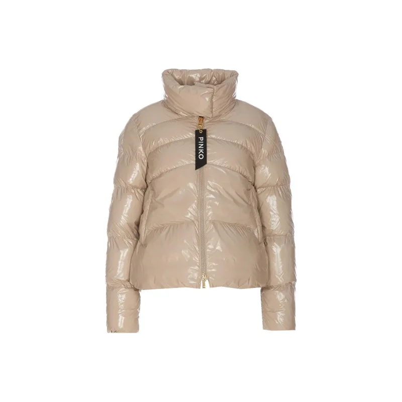 PINKO Micro Zip Up Puffer Jacket-0