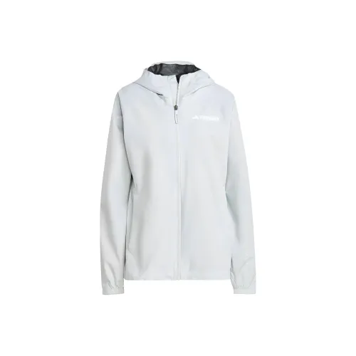Adidas ULT TERREX MULTI 2L RAIN.RDY Jackets & Coats Women's Gray