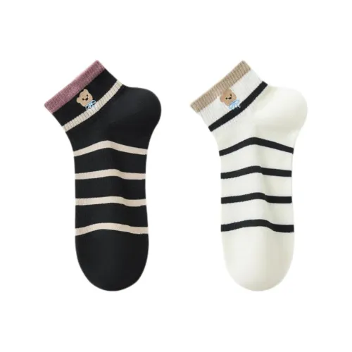Temooues Ankle Socks Women's Combo Set