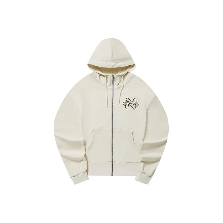 QIAODAN Sweatshirt Women's Cream White-0
