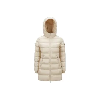 Moncler Glements Series Down Jackets Women's Beige