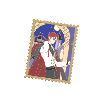 March·Monster x Time Agents Cheng Xiaoshi, Lu Guang, Xia Fei, Liu Xiao Yingdu Letter Character Metal Badges
