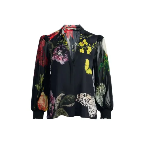 ALICE+OLIVIA Ilan Floral print Blouse