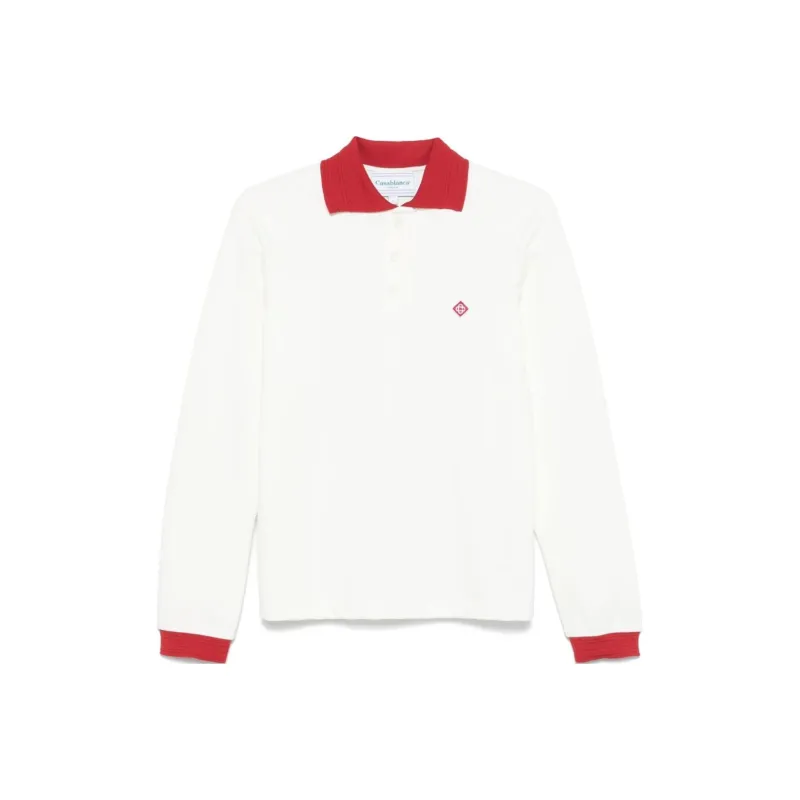 CASABLANCA Logo Polo Shirt-0