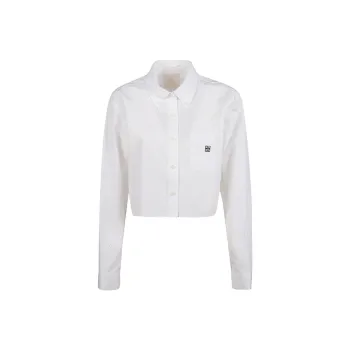 Givenchy Cropped Shirt 'White'