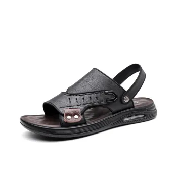 Sonno Beach Sandals Men Black/Brown