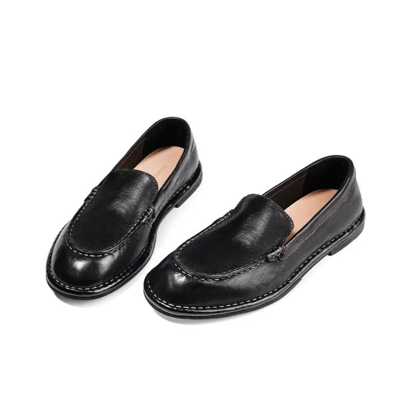 Dreambox Loafers Women's Black/Pumpkin-2
