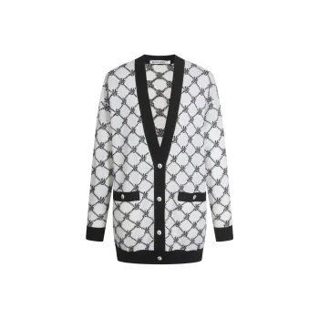 MANGANO Knitwear Women's Mesh Pattern