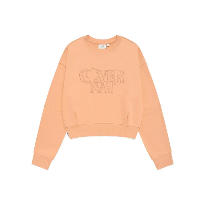 COVERNAT SS24 Sweatshirt Women's Deep Salmon-0