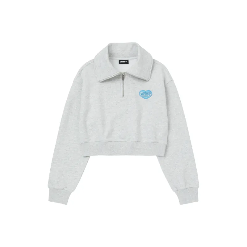 NERDY SS24 Sweatshirt Women's Cool White-0