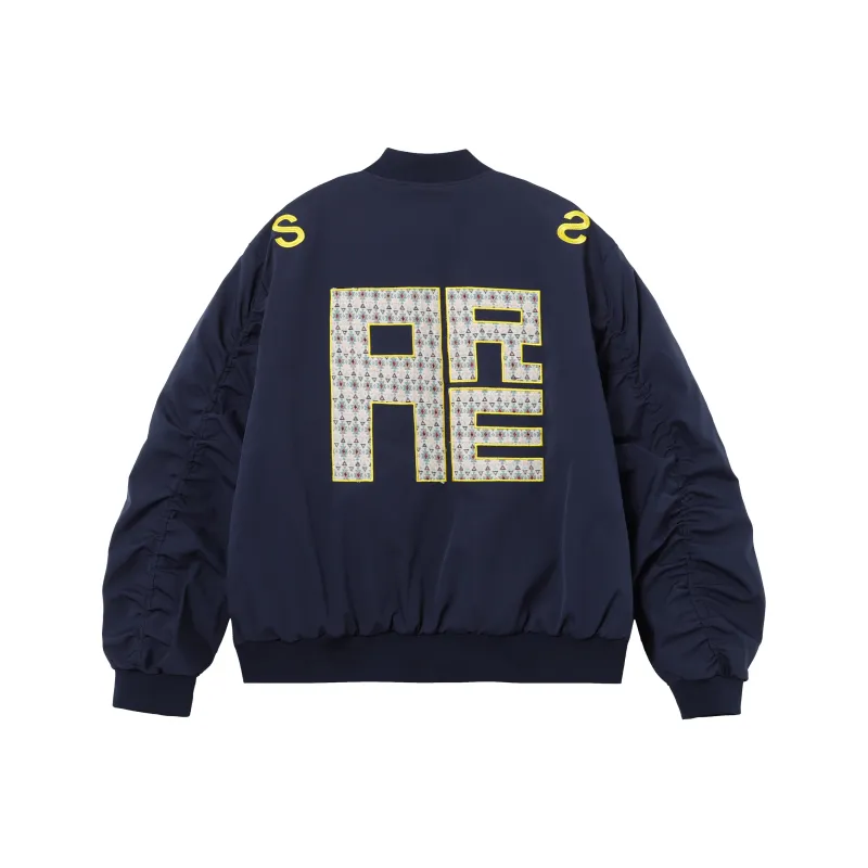 PAZZO Heavy Industry Embroidered Pilot Coach Jacket Unisex-12