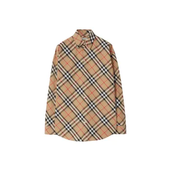 Burberry Check pattern Cotton Shirt
