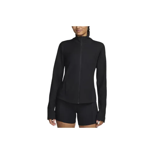 Nike One Rib Women's Dri-FIT Full-Zip Mid Layer