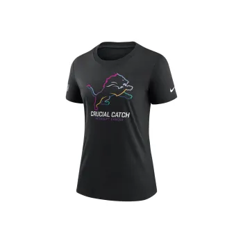 Nike NFLDetroit Lions Regular T-Shirt Women's Black