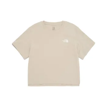 THE NORTH FACE Drop Shoulder Sleeve T-Shirt Women's White Sand