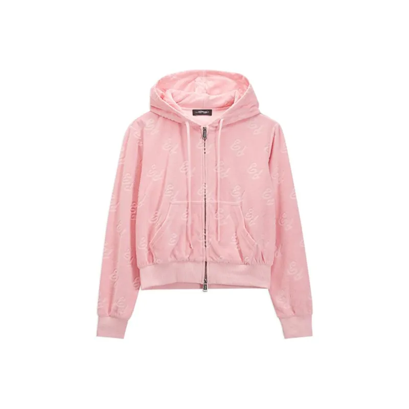 Ed Hardy FW24 Sweatshirt Women's Cherry Blossom Pink-0