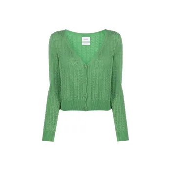Barrie V neck Cashmere Cardigan