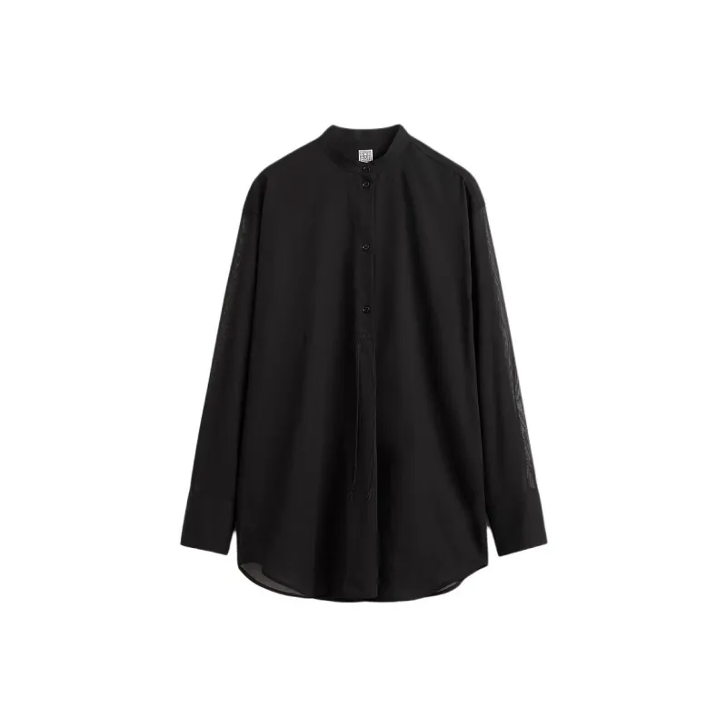 TOTEME Stand up Collar Blouse-0