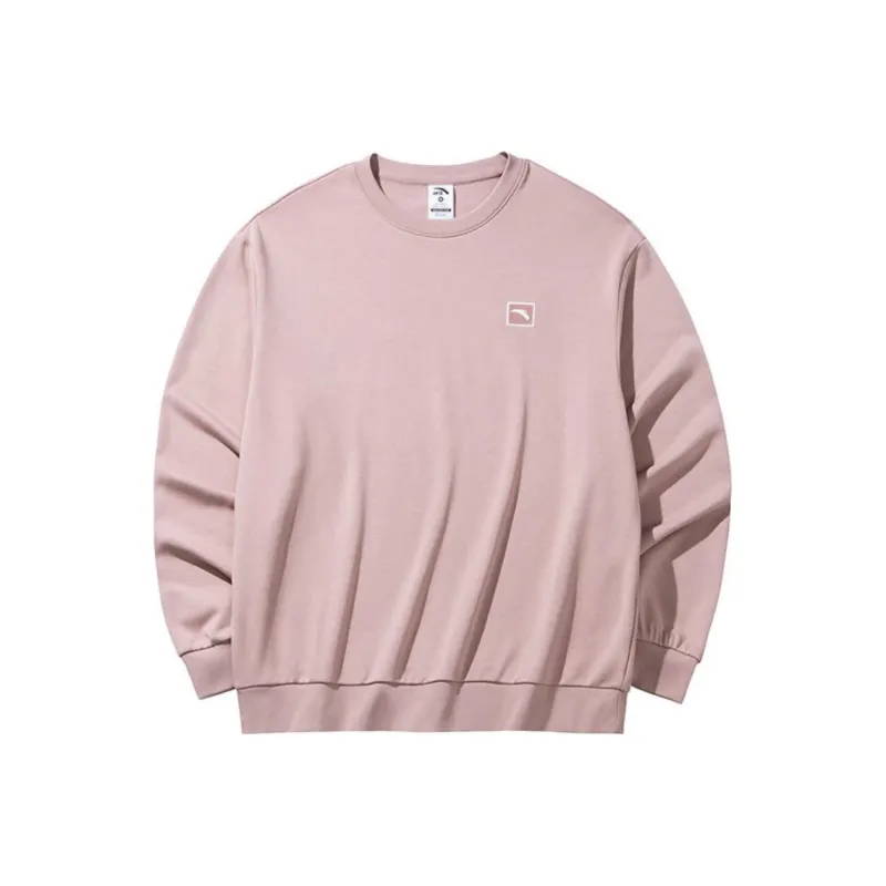 Anta Life Collection Sweatshirt Women's Hibiscus Powder-0
