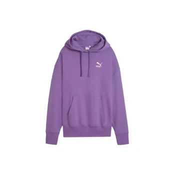 PUMA BETTER CLASSICS Relaxed Women's Hoodie Sweatshirt Women's Purple