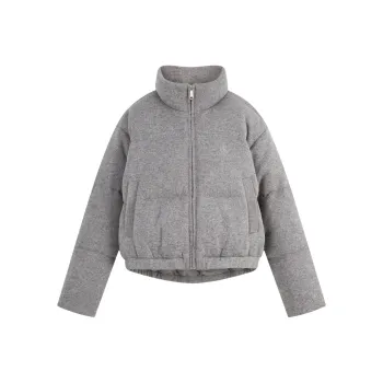 CALVIN KLEIN Down Jacket Women's Heather Gray
