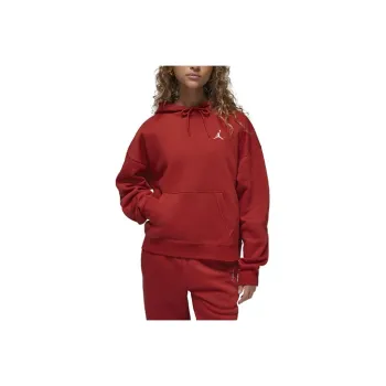 Jordan Brooklyn Fleece Sweatshirt Women's Sand Dune Red