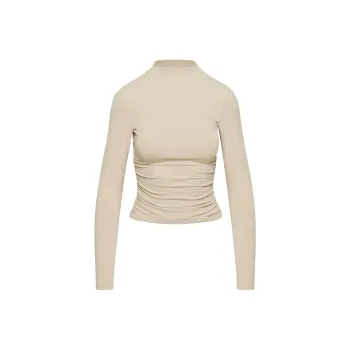 ARITZIA Regular T-Shirt Women's Heather Oat Beige/Stonecrop Oatmeal Beige