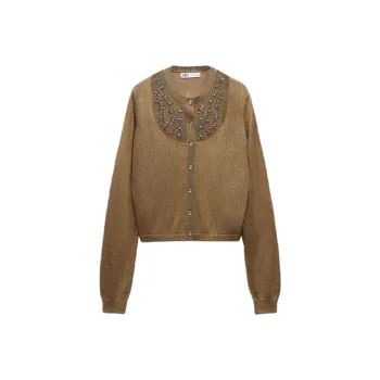 ZARA Knitwear Women's Tan