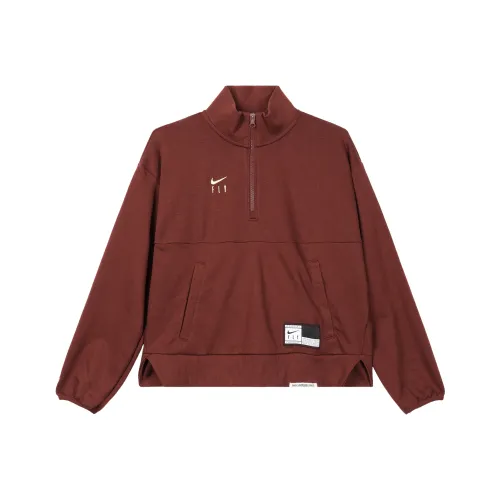 Nike Swoosh Fly Sweatshirt Women's Dark Team Red