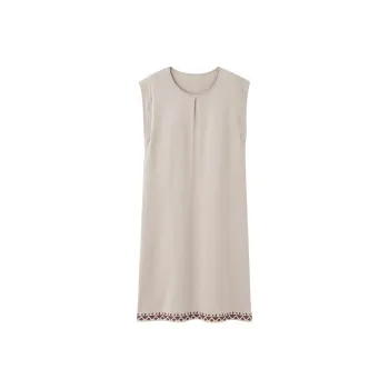FENTENGCARE Nightgown Women's Khaki