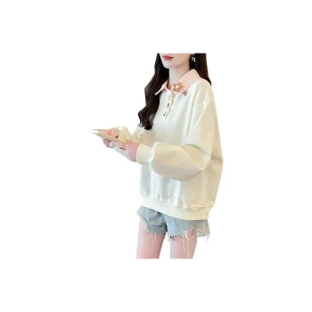 Flowers In Water Sweatshirt Women's