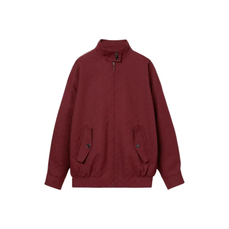 GUCCI Gg Canvas Bomber Jacket-0