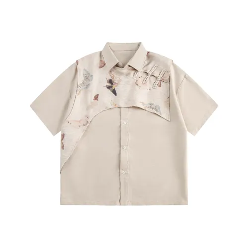 chart Pastoral Order Shirt Women's Beige