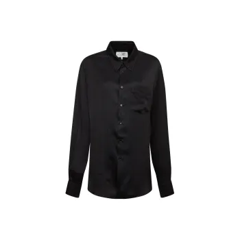 MM6 Maison Margiela Lining Look Two-way Slit-back Shirt