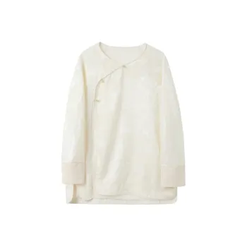 3COLOUR Chiffon Shirt Women's Ecru Floral