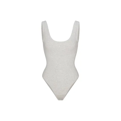 SKIMS Jumpsuit Women's LIGHT HEATHER GREY/Light Heather Gray