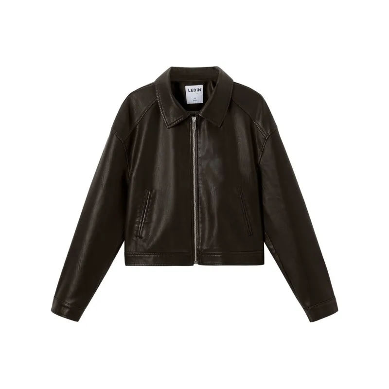 LEDIN Jackets Women's Brown-0